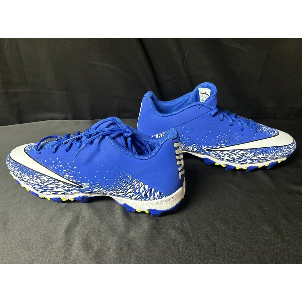 Nike VPR Fastflex Cleats Football Soccer Shoes Mens Blue 833391-410 Size 13 NEW